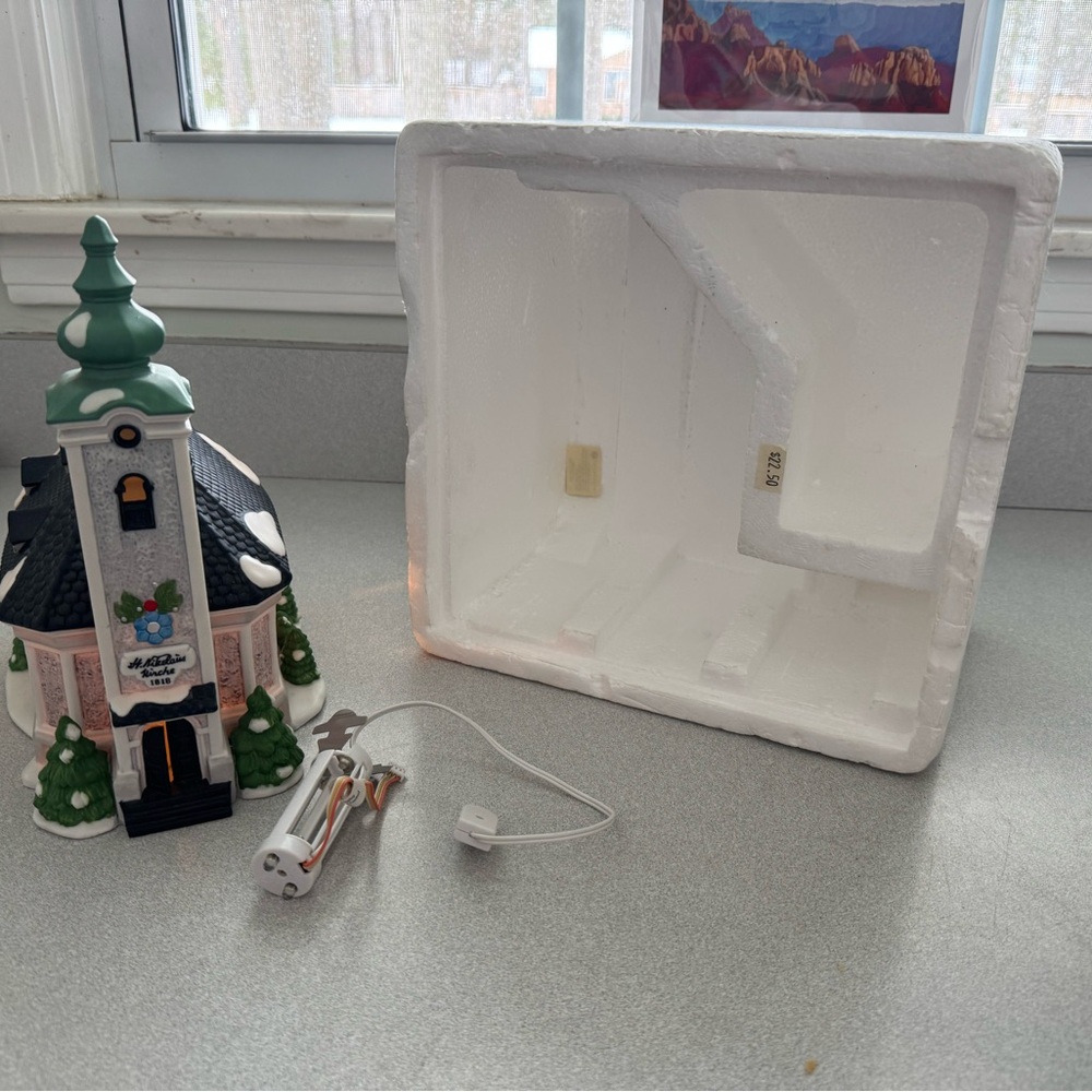 Christmas Village House with Light